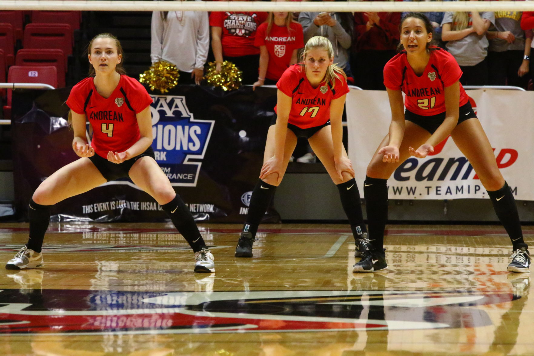 Gallery: Volleyball Class 2A State Finals - Andrean vs. Christian Academy of Indiana
